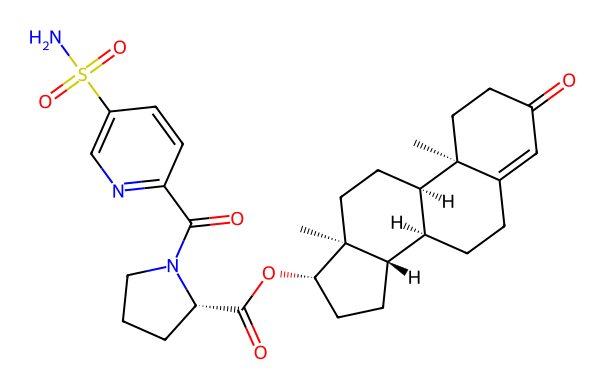 Figure 3: EC586, the testosterone congener of EC508
